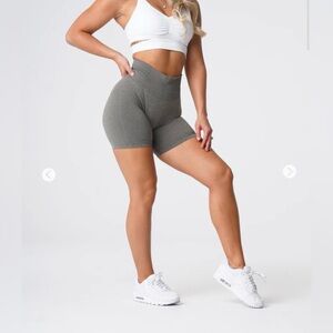 NVGTN Khaki Green Pro Seamless Shorts Size M